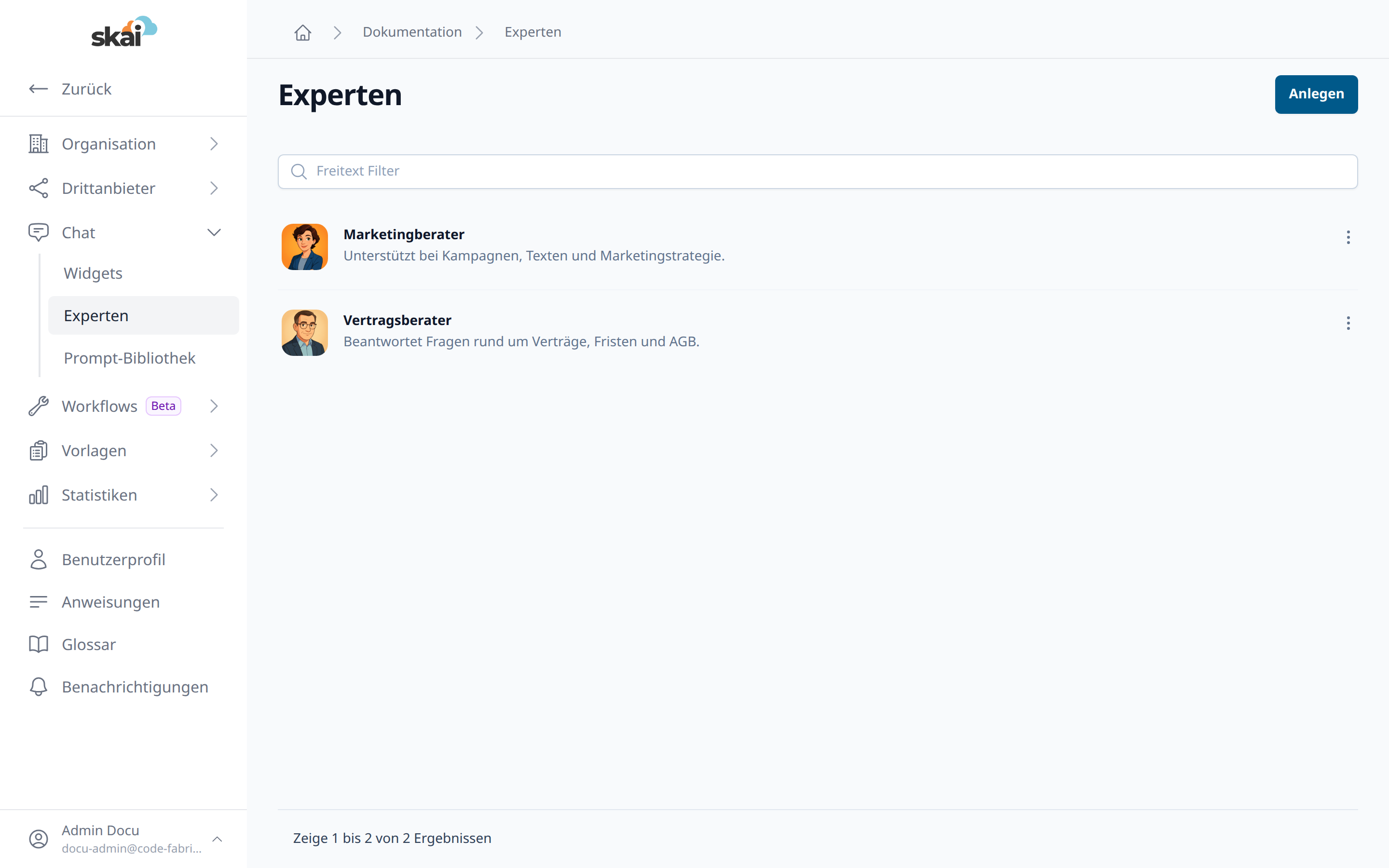 Experten in der Verwaltung Experten in der Verwaltung